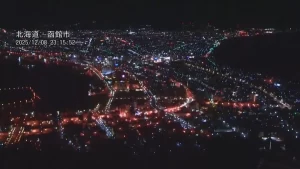 Câmeras de vigilância captam momento do terremoto no Japão • NNN / JAPAN VIA REUTERS